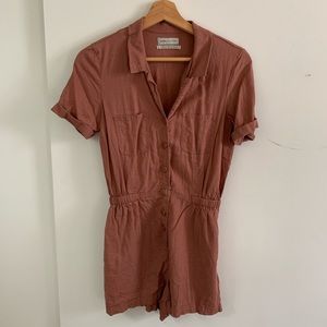 Urban Outfitters Linen Romper